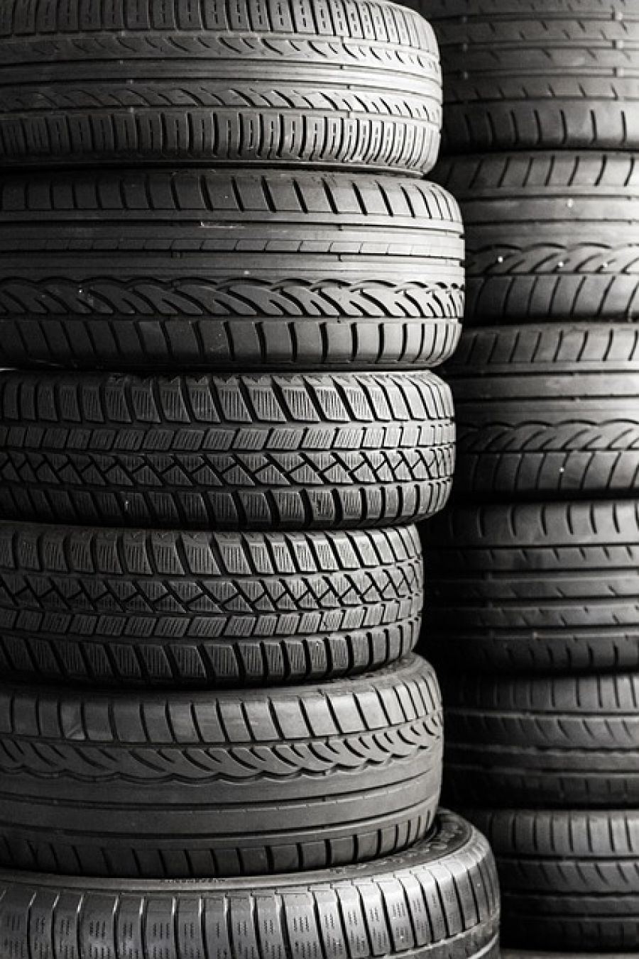 A stack of car tires A stack of car tires A stack of car tires