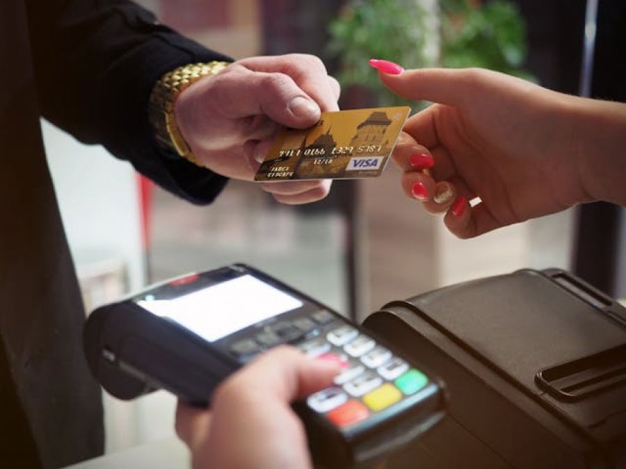A credit card transaction