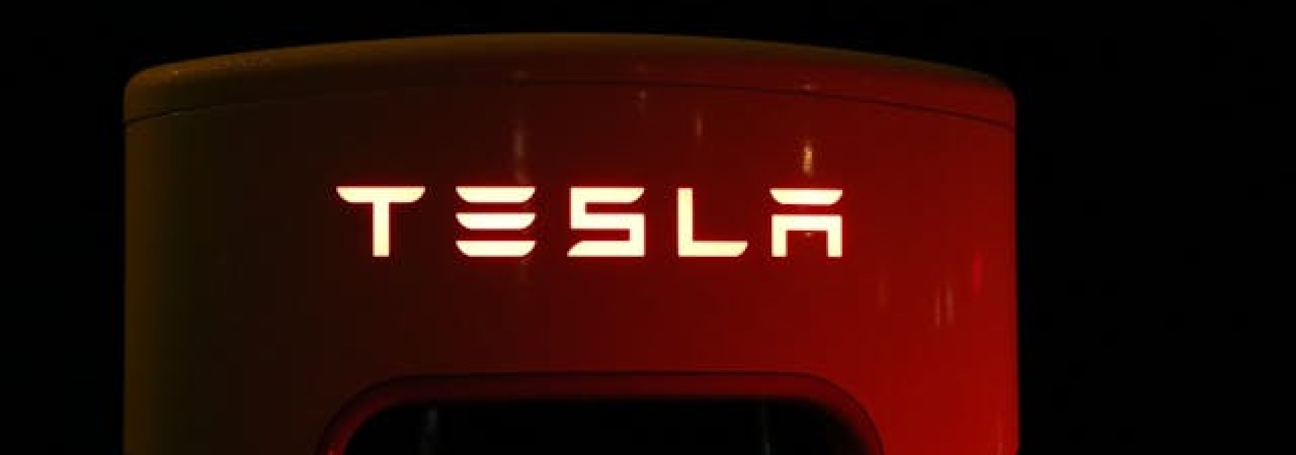 photo of tesla charging station
