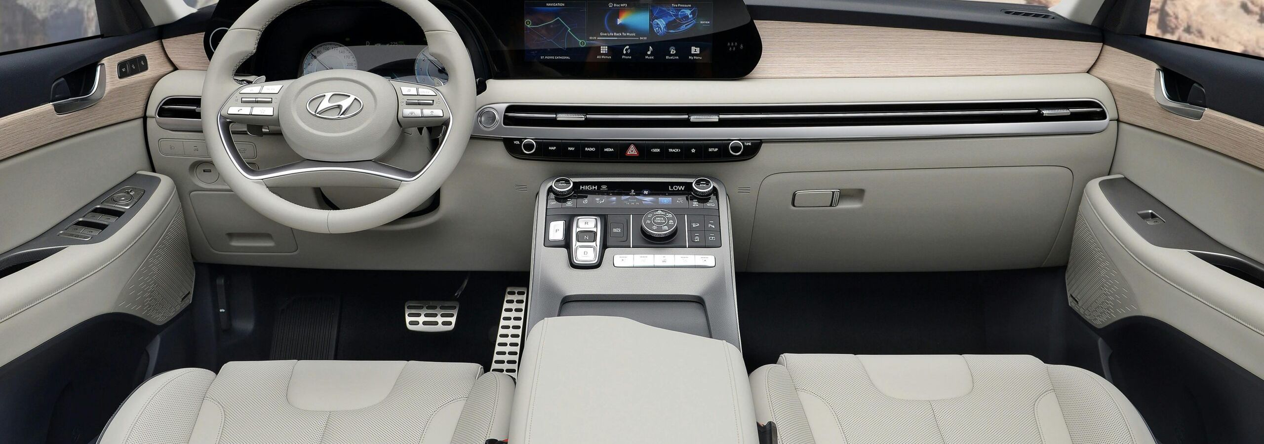 photo of the interior of a hyundai vehicle