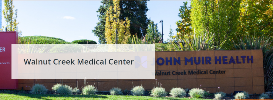 photo of john muir health website