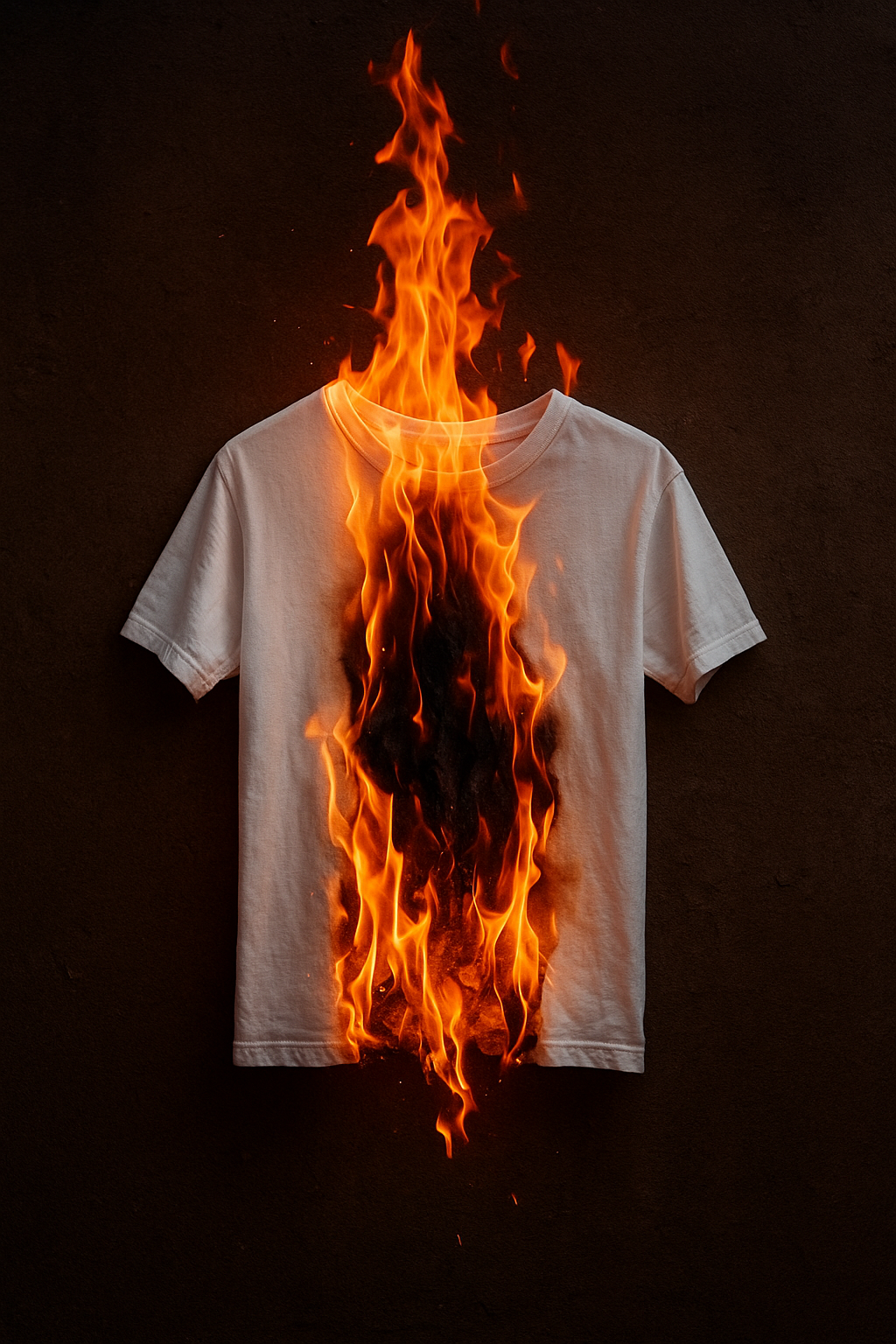 photo of an example of flammable clothing