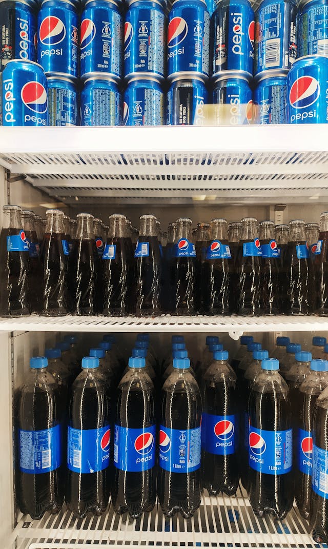 photo of pepsi products